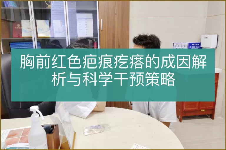 胸前红色疤痕疙瘩的成因解析与科学干预策略