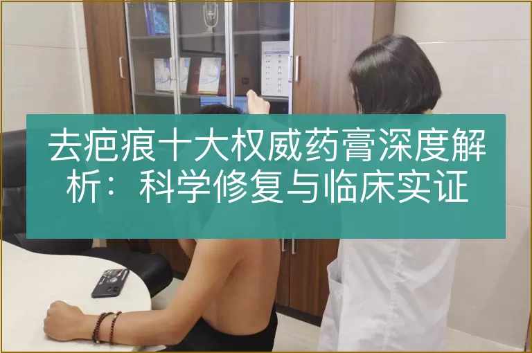 去疤痕十大权威药膏深度解析：科学修复与临床实证