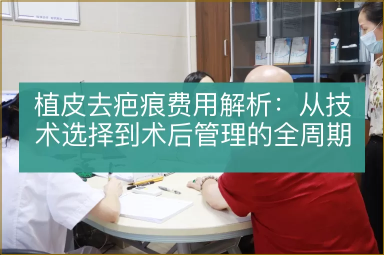 植皮去疤痕费用解析:从技术选择到术后管理的全周期成本考量